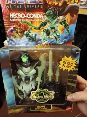 Masters Of The Universe Origins Snake Men NECRO-CONDA 6" Figure NEW AWESOME!!